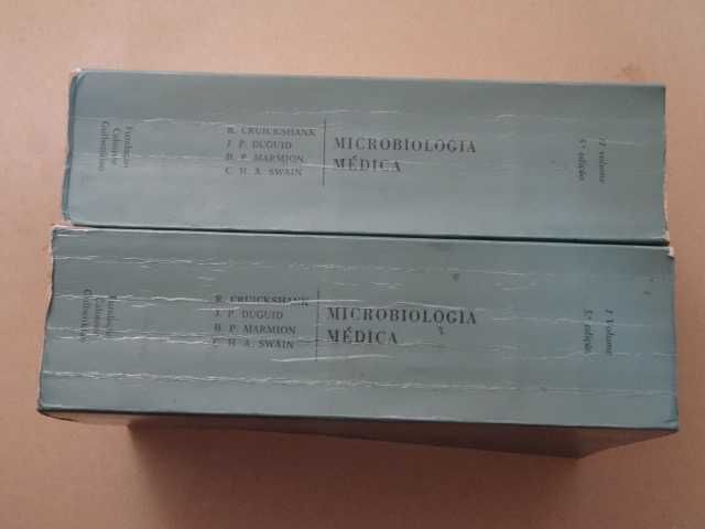 Microbiologia Médica de B. P. Marmon, R. Cruickshank - 2 Volumes