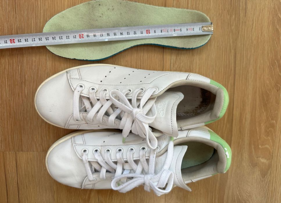 Białe półbuty trampki sneakersy Adidas stan smith 40