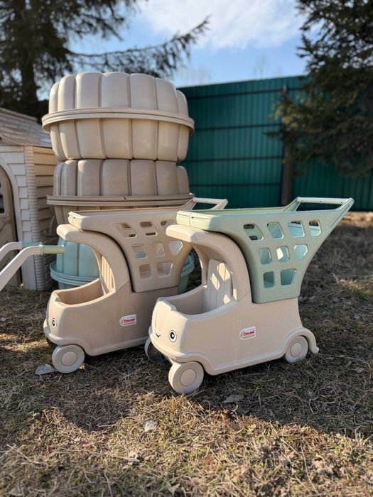 Дитячий будиночок, гірка, пісочниця| Детская песочница, горка, качеля