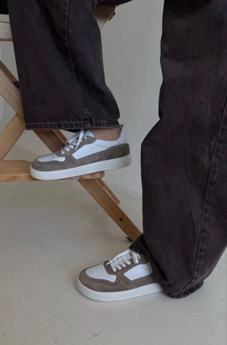 Skórzane sneakersy