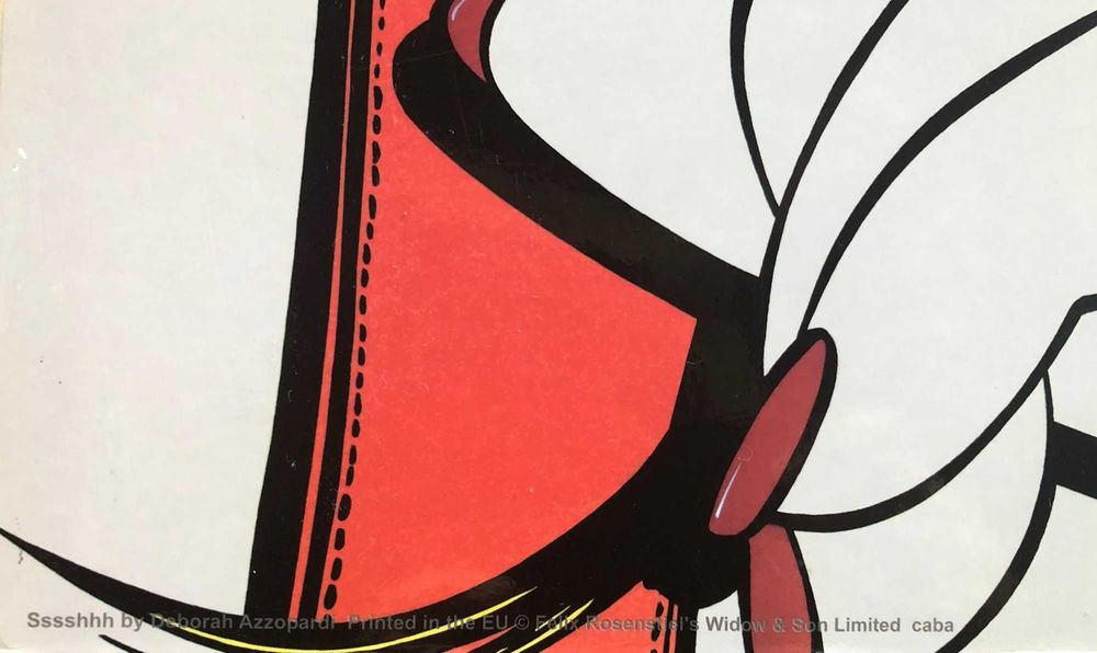 Pop Art Print "Shhh" by Deborah Azzopardi for IKEA 1999 (Solmyra) 199964738702864002121