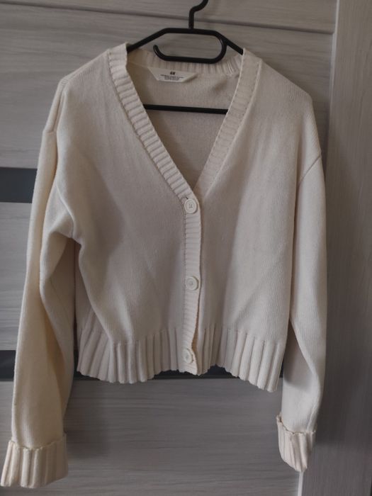 Sweterek H&M rozpinany dziewczęcy 158/164