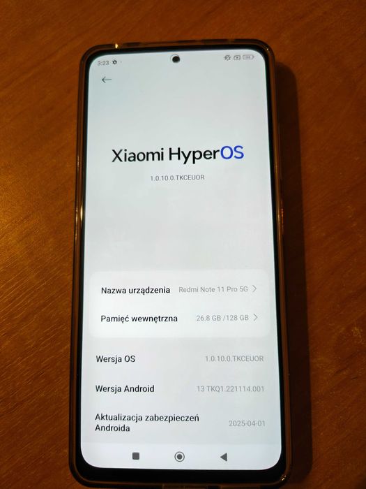 Xiaomi Redmi Note 11 Pro 5G 6GB/128GB + ETUI + SZKŁO