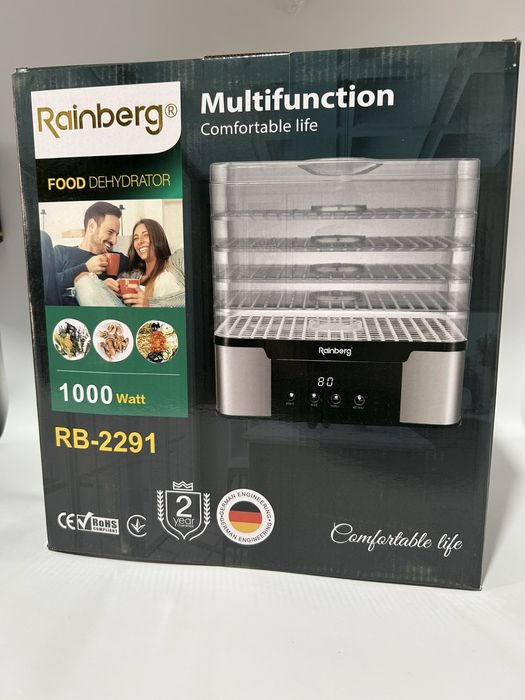 ПОТУЖНА! Німецька сушарка для овочів, фруктів, дегідратор, сушилка