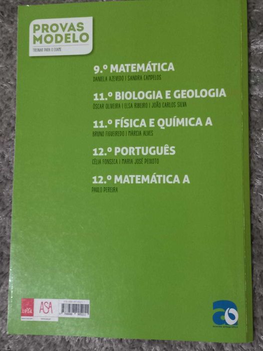 Provas Modelo Biologia e Geologia