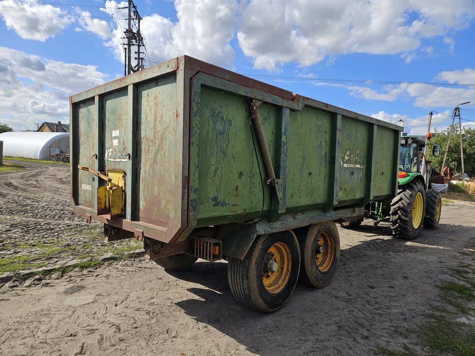 Przyczepa rolnicza tandem 14t