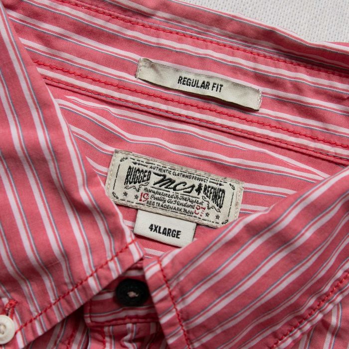 Marlboro Classics koszula w paski 4XL regular fit