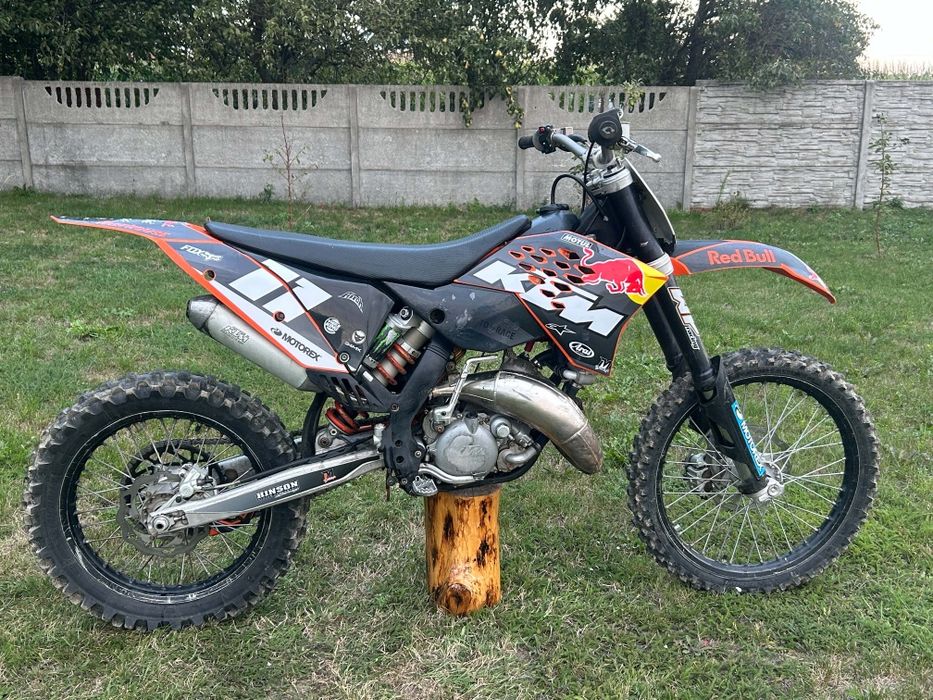 KTM EXC 125  2008- Zadbany