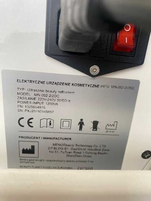 Elektryczne urządzenie kosmetyczne HIFU Innogy 3d