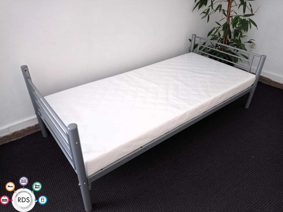 Łóżko pojedyncze Łóżka metalowe wymienne na piętrowe hostelowe 90x200