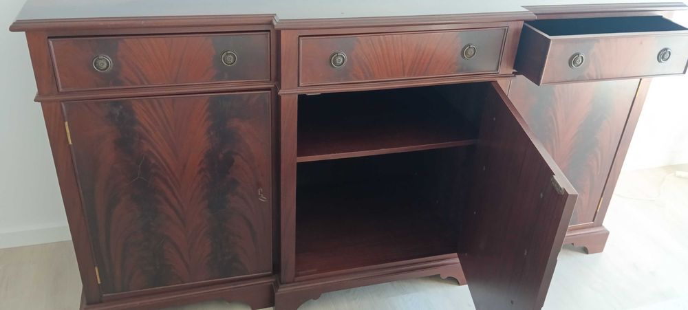 Aparador Madeira maciça estilo Inglês