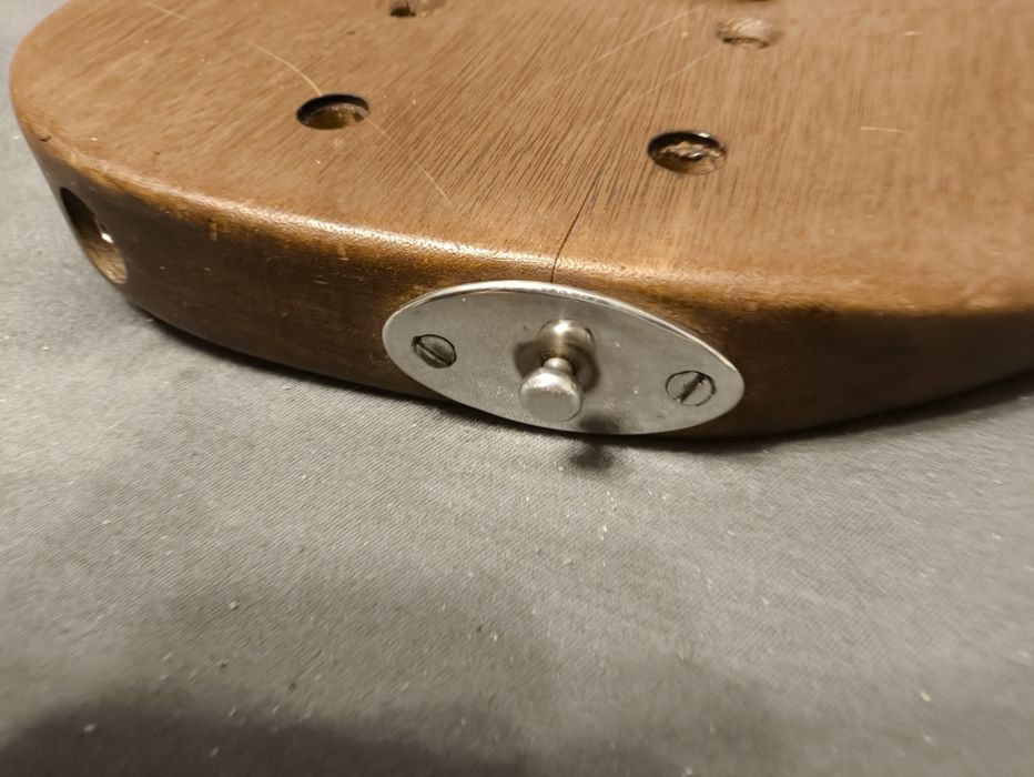 Gitara elektryczna mahoniowa stara