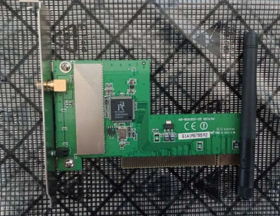 Karta Wifi NWH3012 Wireless PCI Ralink RT2460P Windows 98 Me 2000 XP