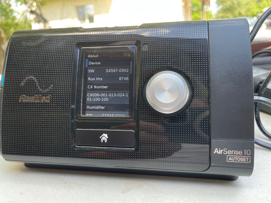 Resmed Airsense 10 Autoset CPAP ИВЛ аппарат от храпа (апноэ)