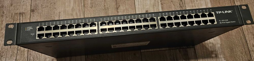 Switch TP-Link TL-SG1048 48x Gigabit RACK | CICHY - Pasywny | Ver 5.0