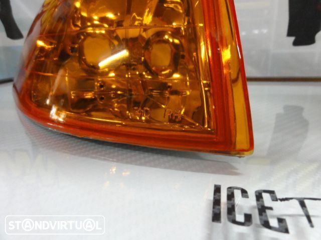 Piscas frontais + lâmpadas de pisca diaden vision para HONDA CIVIC 92-95 4 Portas EG8, EG9, EH8, EH9 fundo laranja Euro Look