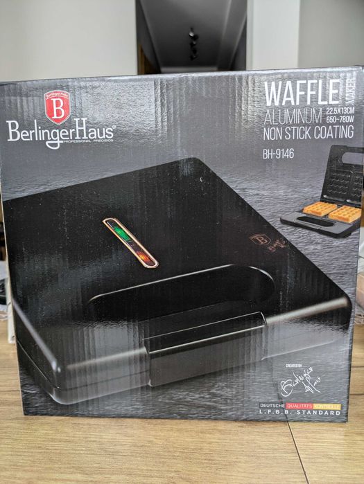Gofrownica opiekacz do gofrów BERLINGER HAUS BH-9146