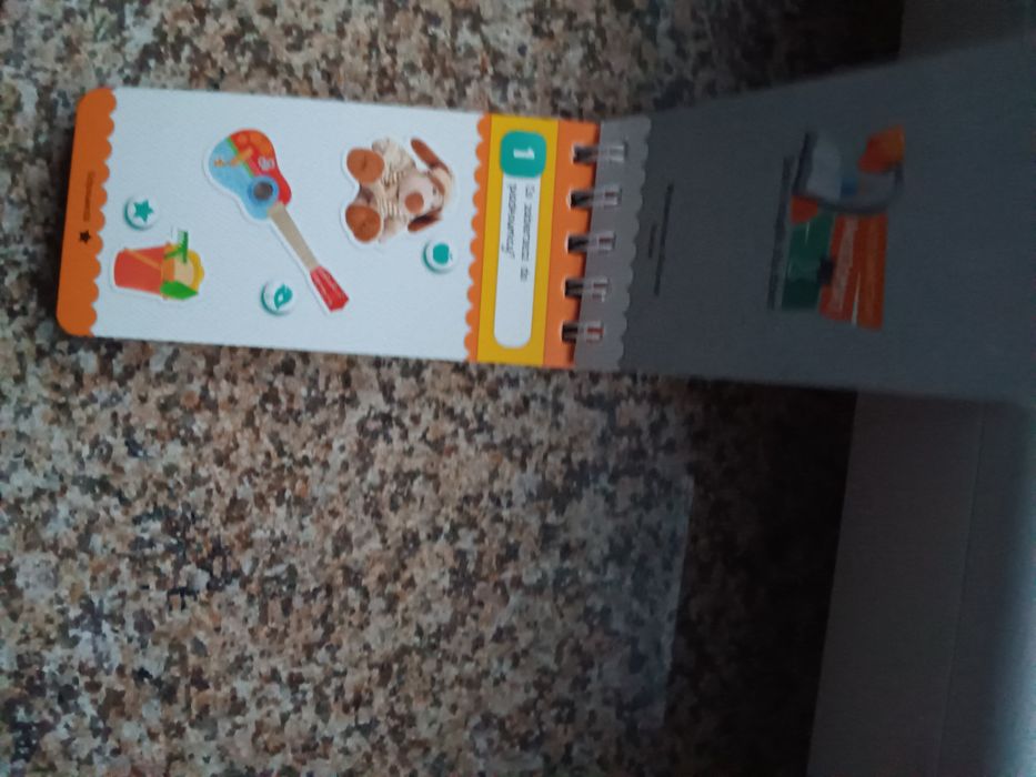 Gra edukacyjna na spirali, obrazki dla maluchów
