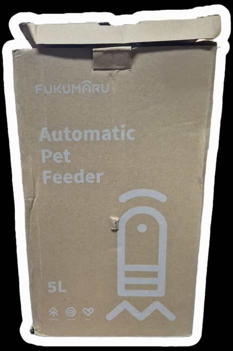 Автоматична годівниця для котів і собак FUKUMARU 5L, програмована