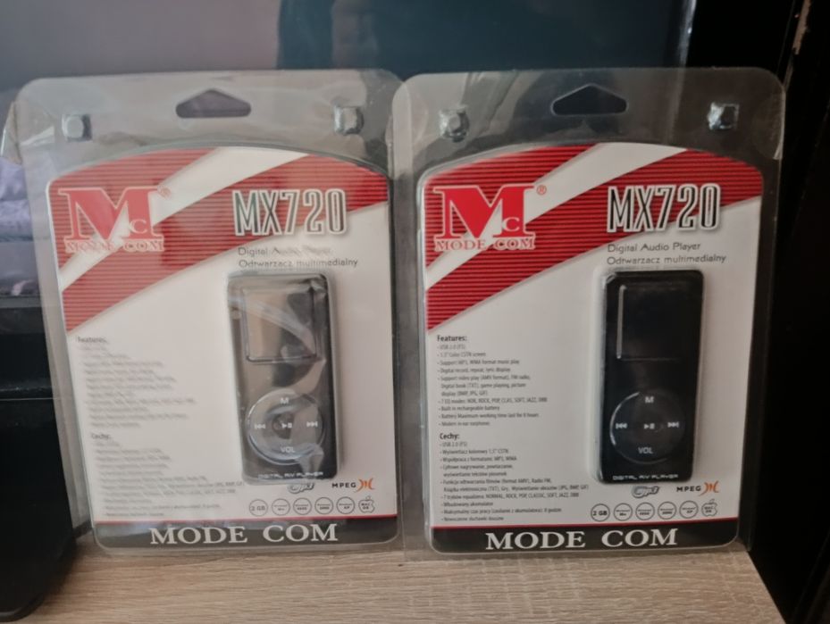 Odtwarzacz MP3 2 opakowania