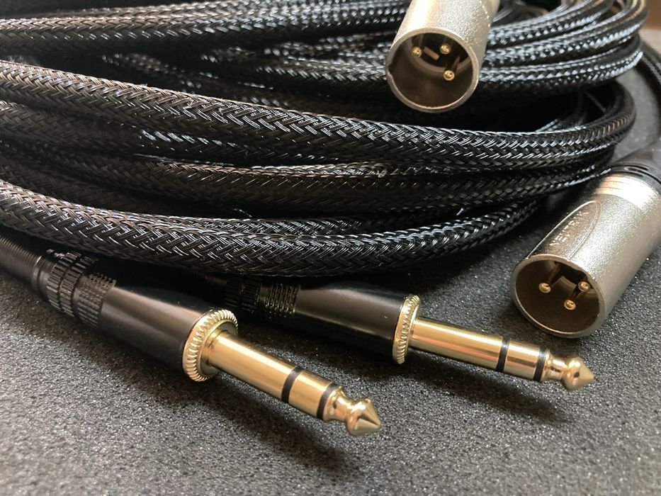 Кабель XLR,trs,RCA