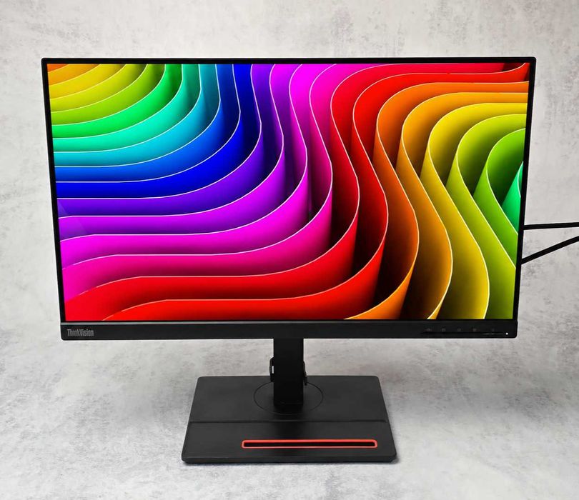 Монітор безрамковий 23.8" Lenovo ThinkVision P24h-2L 2560*1440 16:9 WLED IPS 8 bit sRGB 99% вбудовані стереодинаміки 2х1W + Гарантія 12 місяців