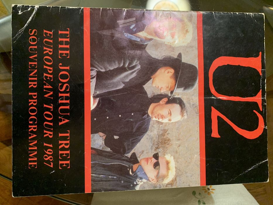 Programa U2 European Tour 1987