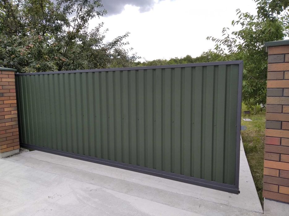 Ворота виготовимо на замовлення відкатні, розпашні Вінниця металобаза