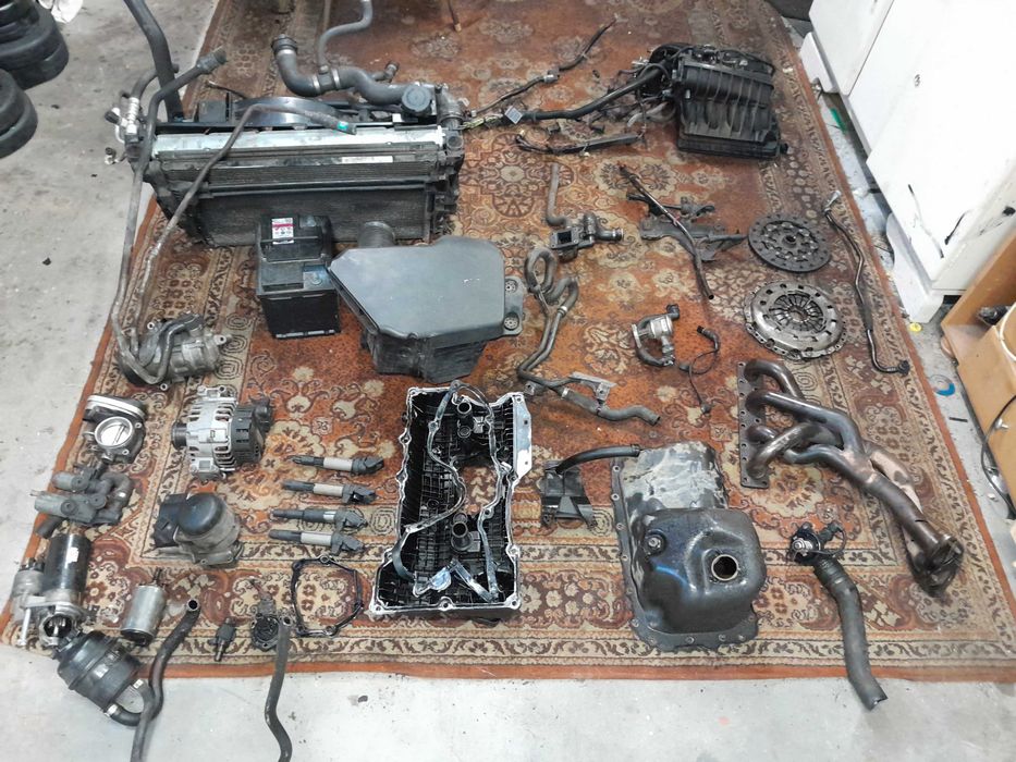 JESZCZE TANIEJ! Wszystkie części BMW E46 N42B18 wnętrze,silnik,buda