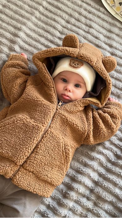 Куртка тедді 80 карамель little angel