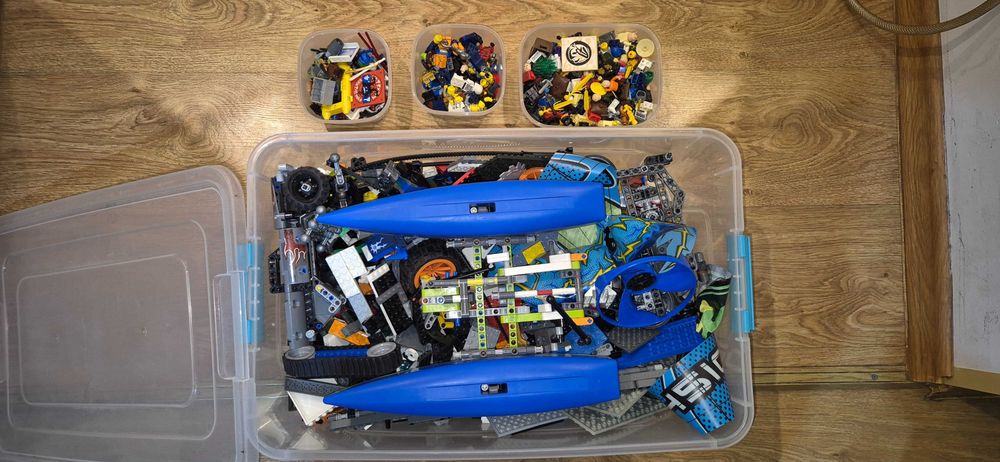 Конструктор Lego 8кг + журнали