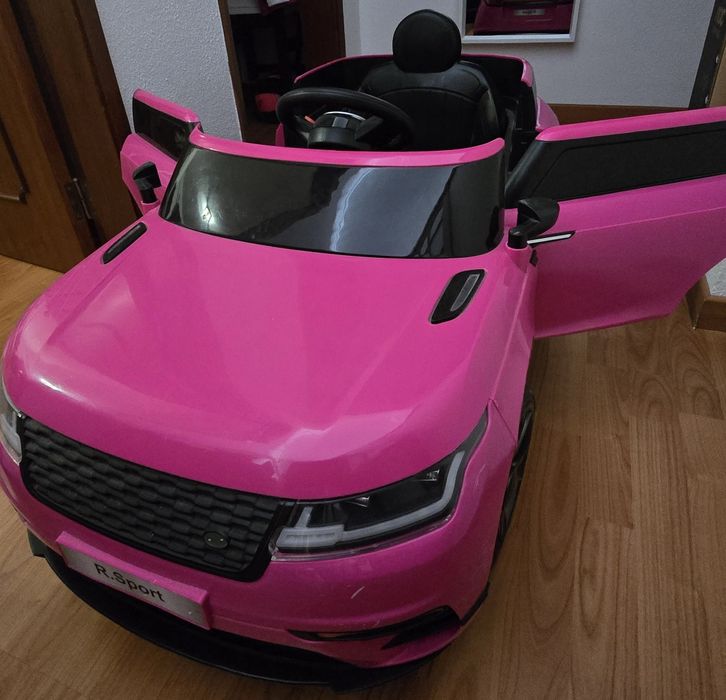 Carro Elétrico Criança Rosa - Estilo Range Rover