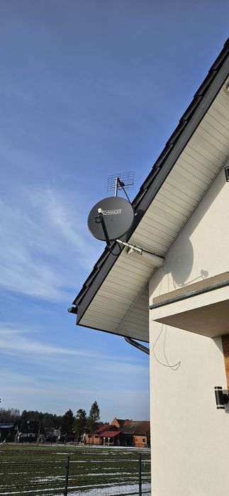 Montaż i serwis anten TV i SAT  domofony monitoring  internet starlink