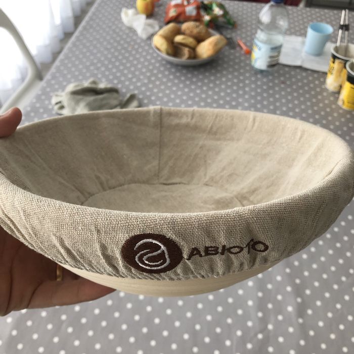 Cesto palha para pão