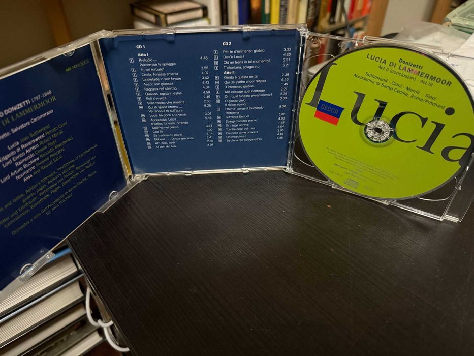 Donizetti – Lucia Di Lammermoor – Sutherland, Cioni – John Pritchard