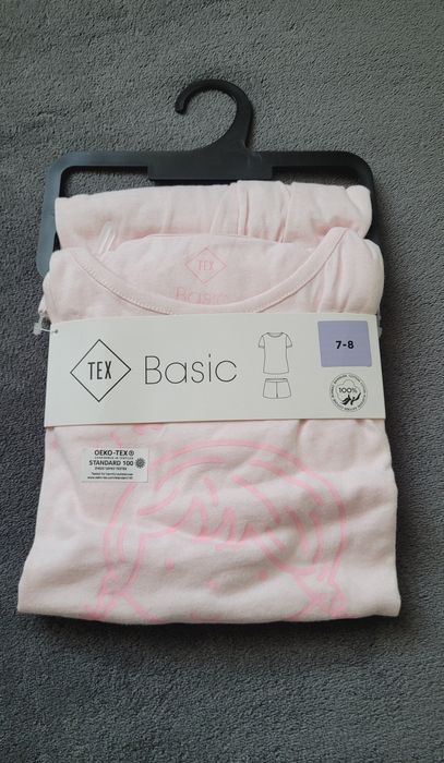 Nowa piżama dziewczęca 122 cm bawełna