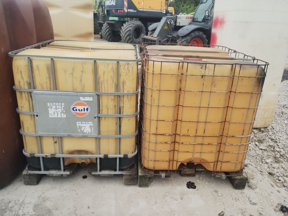 Tysiaczek 1000l Mauzer zbiornik na wodę (bródne)