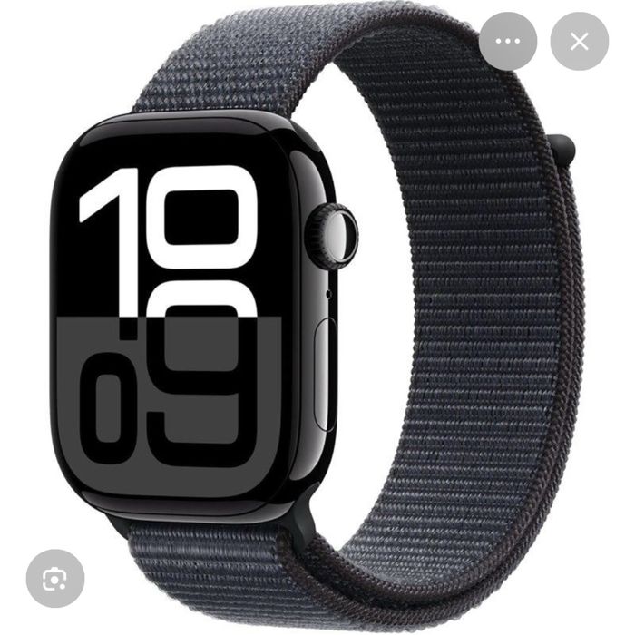 Apple Watch Series 10 46mm Jet Black Al Black SB M/L GPS