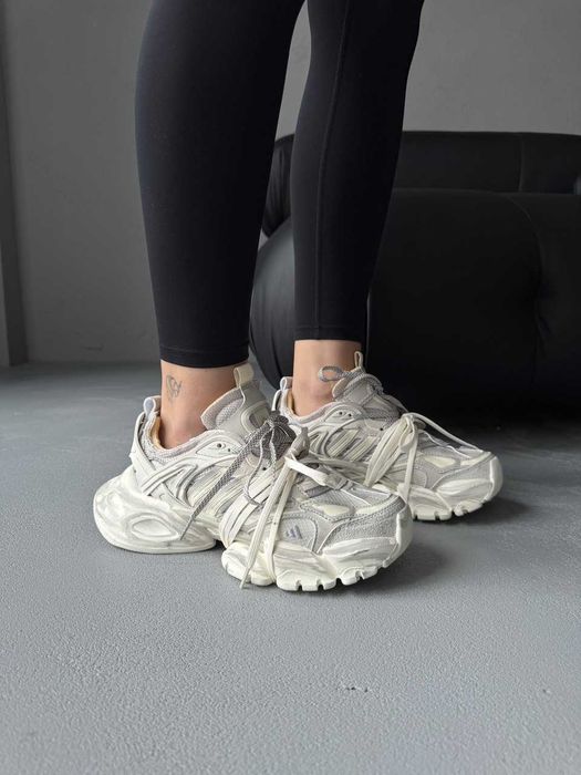 Кроссовки Adidas Vento XLG Deluxe Beige Grey/Кросівки Жіночі Венто