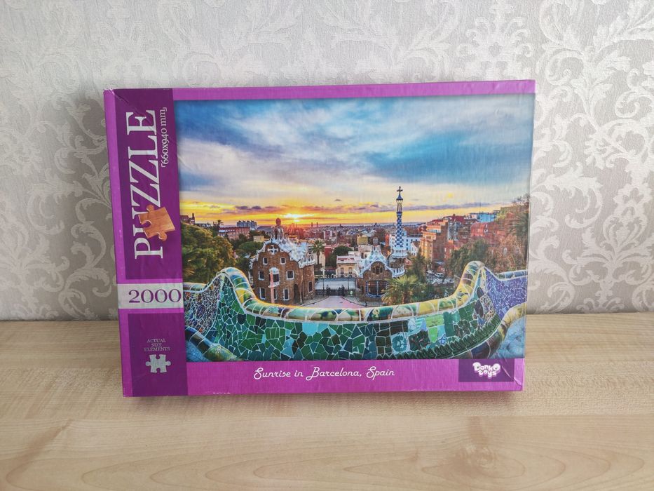 Пазлы 2000 danko toys. 660x940 mm