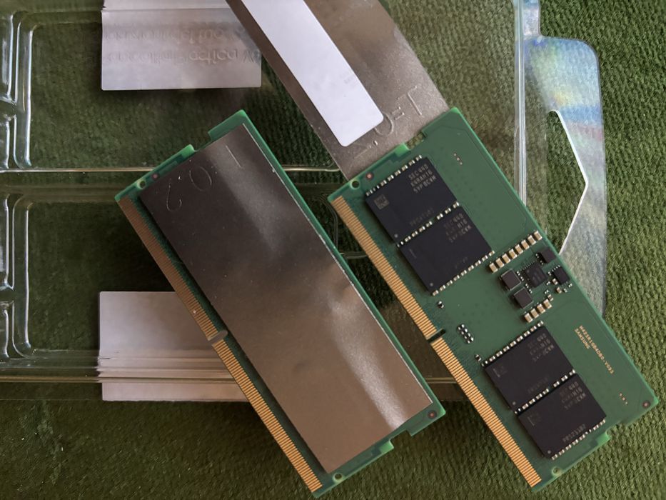 Оперативна памʼять DDR5 16GB (2×8GB) 5600 MHz SO-DIMM — нова