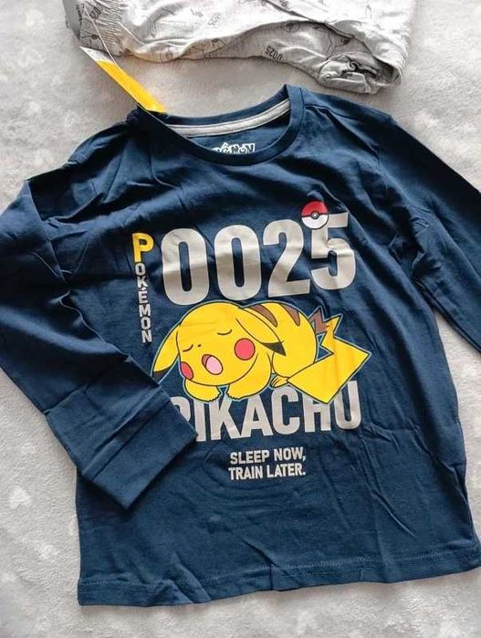Piżama bawełniana Pokemon Pikachu to 110/116