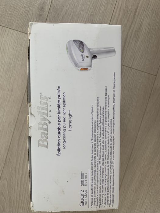 Лазер в домашніх умовах Babyliss 5000гр