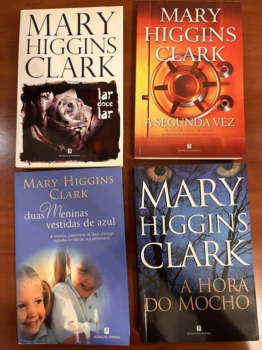 Conjunto de livros de Mary Higgins Clark