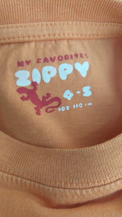 T-shirt Zippy 4/5 anos