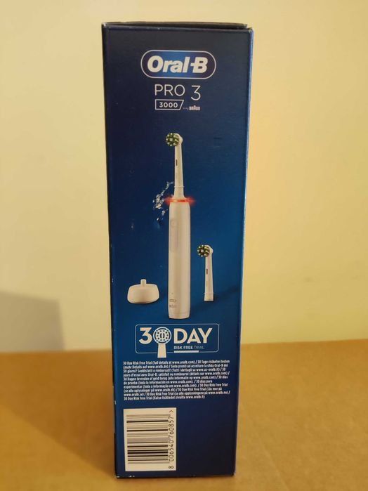 Oral B Pro 3 - Escova de Dentes Elétrica (NOVA, SELADA na CAIXA) Guarda ...