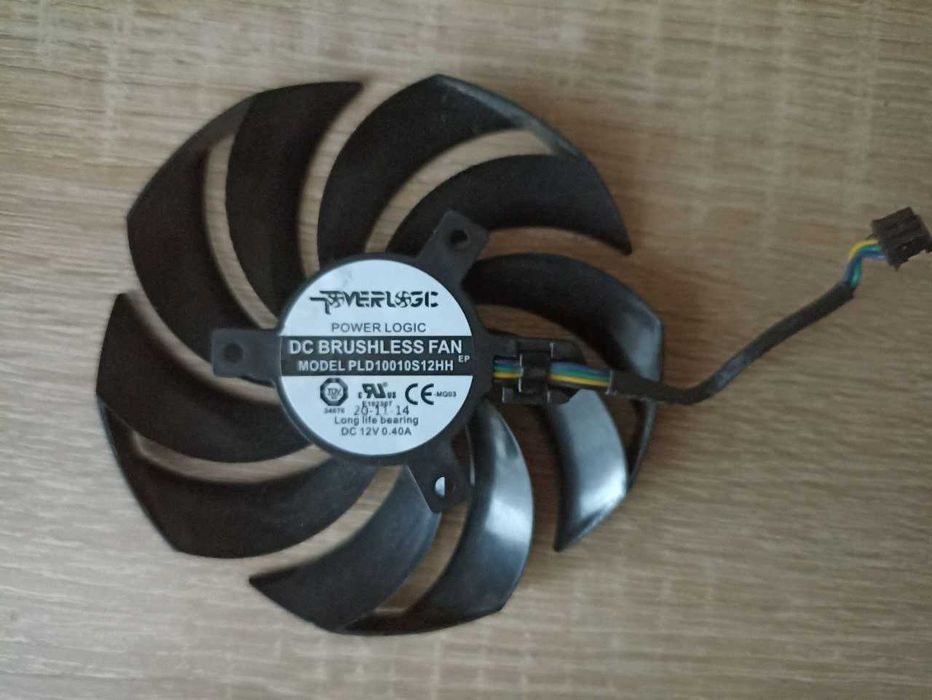 Вентилятор видеокарт MSI RTX 3060/3060TI, Radeon RX 6600/RX 6700