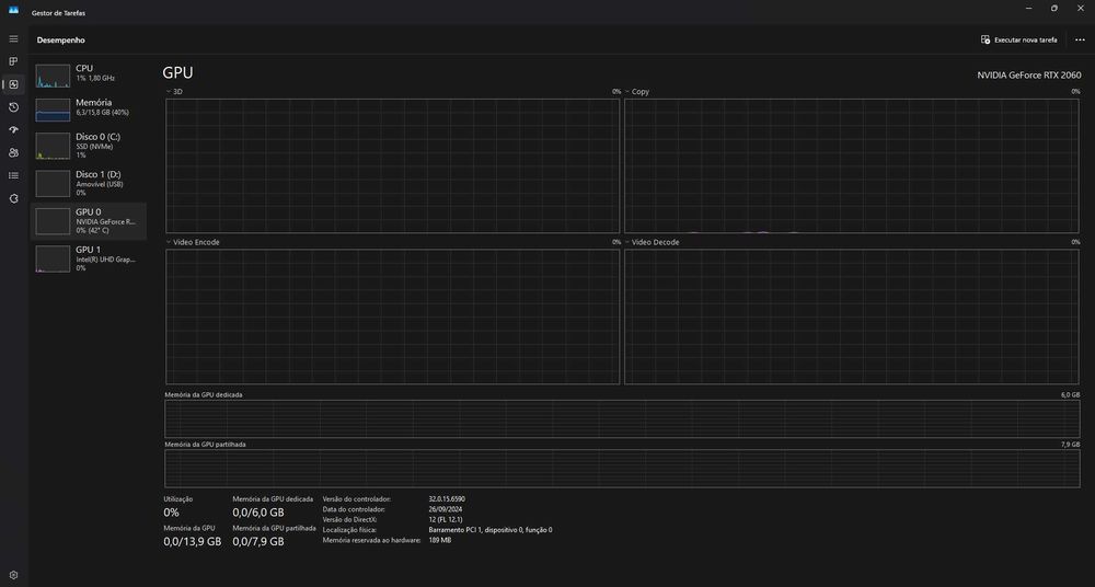 Torre Gaming – RTX 2060 | i5-10600K | 1TB NVMe |  RAM DDR4 16G