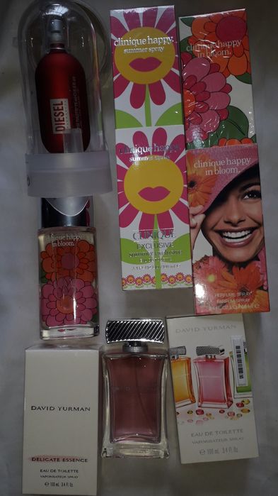 Женские Clinic Happy. Diesel.  David Yurmam.100ml
