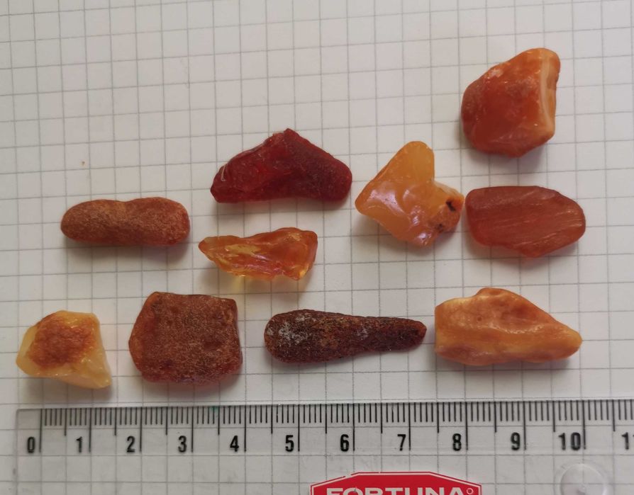 bursztyn bałtycki surowy 11,6g